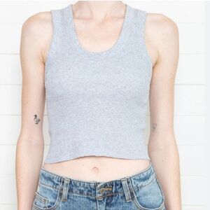 brandy melville grey connor tank